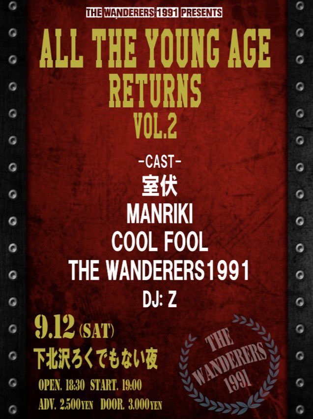 ALL THE YOUNG AGE RETURNS VOL.2